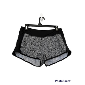 Nike Dri Fit Run Shorts‎ size M black giraffe print